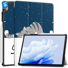 Tablethoes van PU-leer - RNCYN - Huawei Matepad Air 11.5 2023 - Slimme bescherming - PC + PU-materiaal