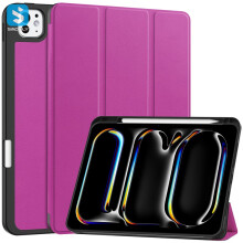 Slimme hoes voor iPad Pro 11 - RNCYN - Compatibel met iPad Pro 11 M1/M2 - TPU + PU-materialen - Afmetingen 19,5 x 25,5 cm
