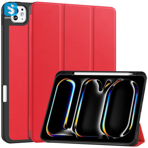 Έξυπνη θήκη για iPad Pro 11 RNCYN Κόκκινη Συμβατή με iPad Pro 11 M1,