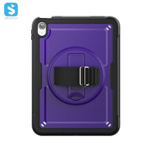 Robuuste iPad-hoes - RNCYN - TPU en PC - Voor iPad 10e generatie 10,9 inch - Ingebouwde penhouder - Standaard