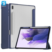 Schokbestendige hoes voor Samsung Galaxy tablet - RNCYN - Transparant - Compatibel met Tab S7 FE T736