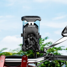 Vodotesný držiak na telefón na motocykel - RNCYN - 15W Qi bezdrôtová nabíjačka - 20W PD rýchlonabíjačka USB-C - 360 rotácia