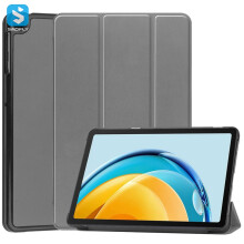 Opvouwbare tablethoes - RNCYN - Compatibel met Huawei Matepad SE 10.4" (2023) - Materiaal: PU + PC - Drievoudig opvouwbaar ontwerp
