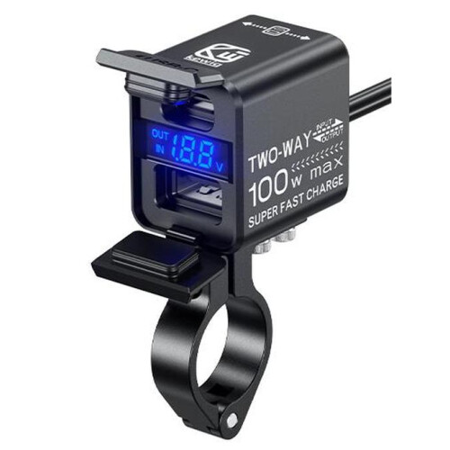 Αδιάβροχος φορτιστής USB μοτοσικλέτας RNCYN Γρήγορη