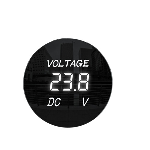 Ψηφιακό βολτόμετρο αυτοκινήτου RNCYN Οθόνη LED