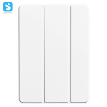 iPad Pro 11 Tablethoes - RNCYN - PU-materiaal - Schokbestendig - Penhouder - Slaapfunctie - Lichtgewicht - Wit