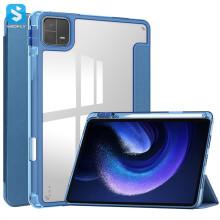 Schokbestendige tablethoes - RNCYN - Zachte TPU - Bescherming op alle vier de hoeken - Compatibel met Xiaomi iPad 6/6Pro