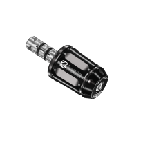 Stuureindkap voor motorfiets - RNCYN - Diameter 13-18 mm - CNC-gefreesde aluminiumlegering - Eenvoudige montage