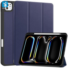 Slimme hoes voor iPad Pro 11 - RNCYN - Compatibel met iPad Pro 11 M1/M2 - Drievoudig opvouwbare hoes