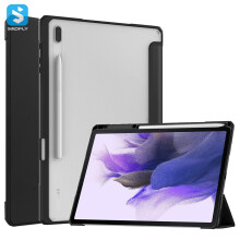 Schokbestendige hoes voor Samsung Galaxy tablet - RNCYN - Transparant - Compatibel met Samsung Galaxy Tab S7 FE T736