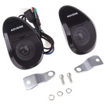 Sistema de áudio para motocicleta - RNCYN - Modelo MT493 - À prova d'água IP4 - Bluetooth - USB - AUX - TF - MP3 - Rádio FM