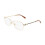 Ferragamo Bril - FERRAGAMO - SF2609 - Titanium - Goud - 56/18/145 1