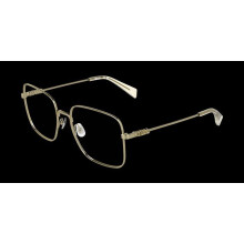 Óculos de Vista Liu Jo LJ2185 55/17/140 Dourado Médio Metal MULHER LJ2185