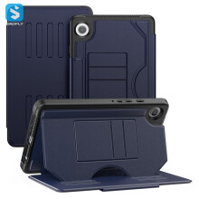 Leren hoes voor Samsung tablet - RNCYN - Meerlaags - Compatibel met Samsung Galaxy Tab A9 8,7-inch 2023 - Leer