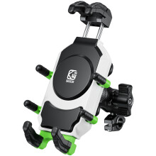 Suporte para celular para motocicleta - RNCYN - Antifurto - Amortecedor de vibração - Material PA66+GF30% de alta resistência