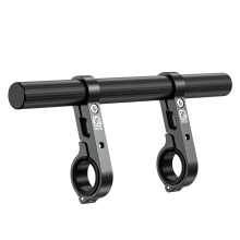 Verlengstuk voor motorfietsstuur - RNCYN - Koolstofvezel - Aluminiumlegering - Lengte 203 mm - Diameter 22 mm