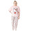 Hello Kitty (Medium) Hello Kitty Short Sleeve Long Leg Pyjama Set (Womens Pink) 1