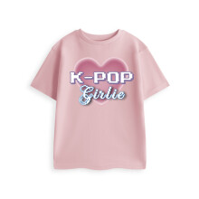 (13-14 Years) Show Me The Merch Short Sleeved T-Shirt (Girls Pink)