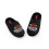 (12 UK Child) Stranger Things Mule Slippers (Unisex Kids Black) 1
