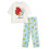 Disney (Medium) Disney Short Sleeve Long Leg Pyjama Set (Womens Beige) 1