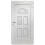 VidaXL vidaXL Haustür Weiß 110x210 cm 5
