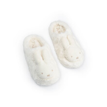 (5-6 UK) Miffy Mule Slippers (Womens White)