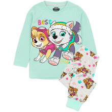 (5-6 Years) Paw Patrol Long Sleeve Long Leg Pyjama Set (Girls Blue)