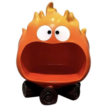 Fire Desktop Decoration Living Room Porch Key Storage Tray Cartoon Snack Organizer Table Ornaments