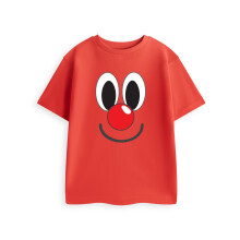 (11-12 Years) Show Me The Merch Short Sleeved T-Shirt (Unisex Kids Red)