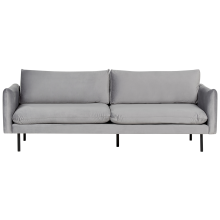 Sofa 3 Seater VINTERBRO Velvet Grey