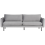 Beliani Sofa 3 Seater VINTERBRO Velvet Grey 1