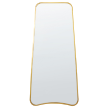 Wall Mirror LEVET 58 cm 122 cm Metal Gold
