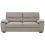 Beliani Sofa 3 Seater VOGAR Fabric Light Brown 1