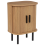 Beliani Bedside Table BRADLEY Brown 1