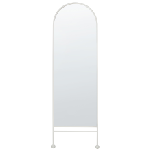 Wall Mirror JARNAGES 45 cm 145 cm Metal White