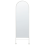 Beliani Wall Mirror JARNAGES 45 cm 145 cm Metal White 1