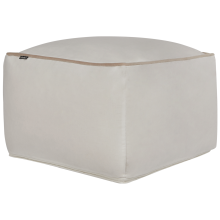 Pouffe DAREYN Velvet Light Beige