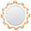 Beliani Wall Mirror CODOLET 60 cm 60 cm Metal Gold 1