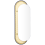 Beliani Wall Mirror CREIL 51 cm 143 cm PE Rattan Natural 1