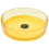 Beliani Countertop Basin TOLOSA  360 mm Solid Surface Yellow 1