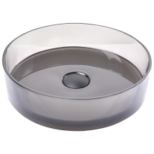 Countertop Basin TOLOSA 360 mm Solid Surface Black