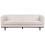 Beliani Sofa 3 Seater SKAULE Fabric Beige 1