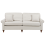 Beliani Sofa 3 Seater GINNERUP Fabric Light Beige 1