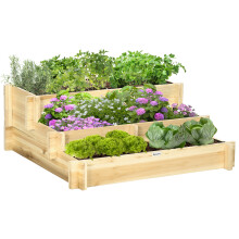 Jardinera Marrón 93 x 93 x 35 cm