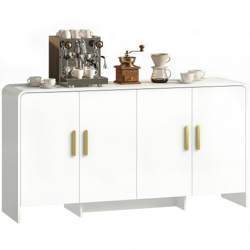 Homcom Aparador de Cocina Blanco 152 x 40 x 80 cm