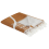 Beliani Blanket PALHI Fabric 130 x 170 cm Orange 1