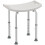 Homcom Taburete de Ducha Bicolor 50 x 50.6 x 56.5 cm 1