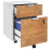 Homcom Cajonera de Oficina Bicolor 42 x 40 x 60 cm 1