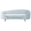 Beliani Sofa 2 Seater SAVAR Velvet Light Blue 1