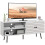Homcom Mueble de TV Blanco 145 x 38 x 65 cm 1